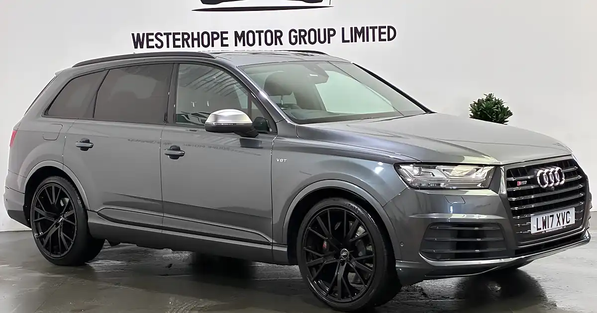 Used 2017 Audi SQ7 Grey - Front View