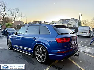 Used 2017 Audi SQ7 Tiptronic Quattro Blue - Interior and Exterior details 12