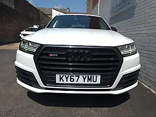 Used 2017 Audi Sq7 Tiptronic Quattro White - Interior and Exterior details 2