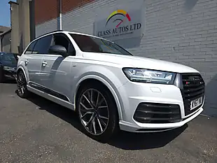 Used 2017 Audi Sq7 Tiptronic Quattro White - Interior and Exterior details 5