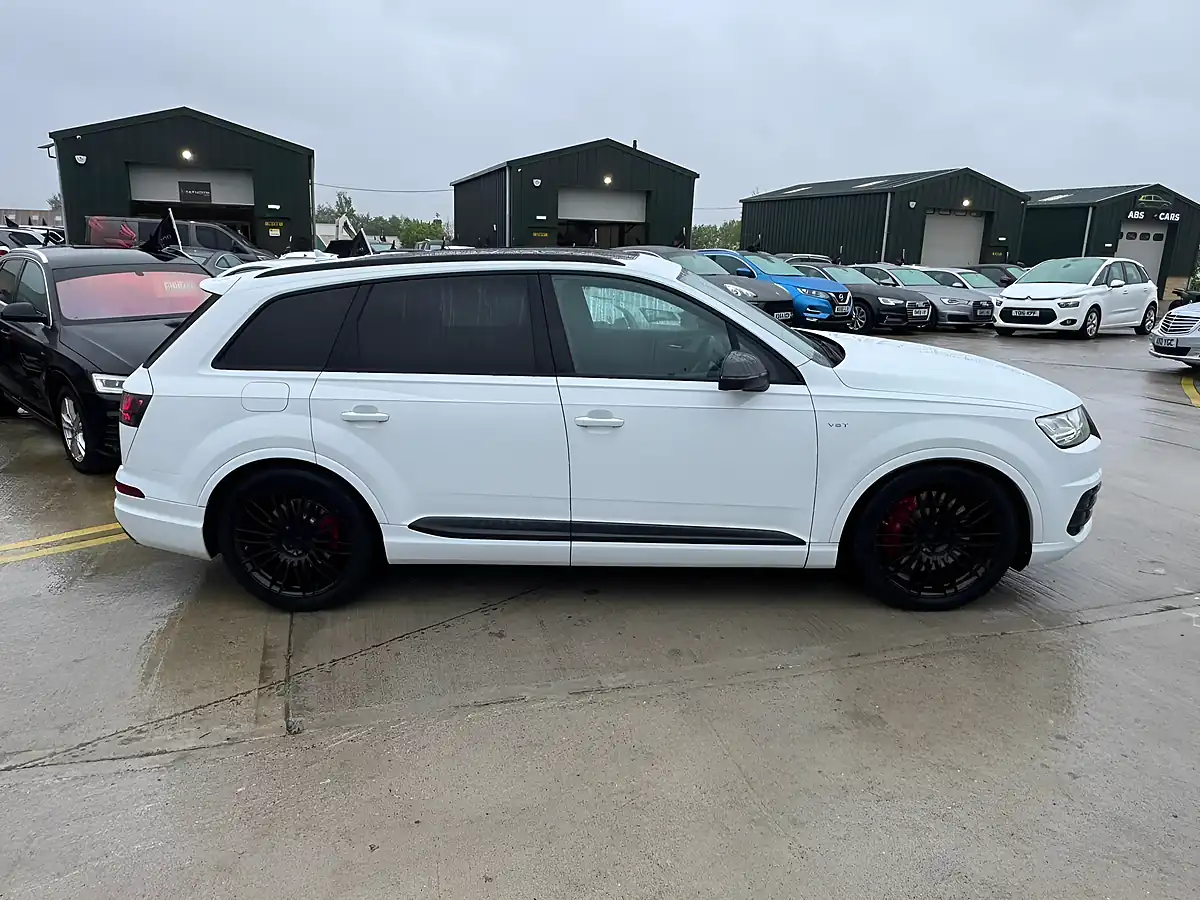 Used 2017 Audi SQ7 White - Interior and Exterior details 10