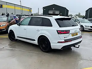 Used 2017 Audi SQ7 White - Interior and Exterior details 5