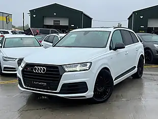 Used 2017 Audi SQ7 White - Interior and Exterior details 6