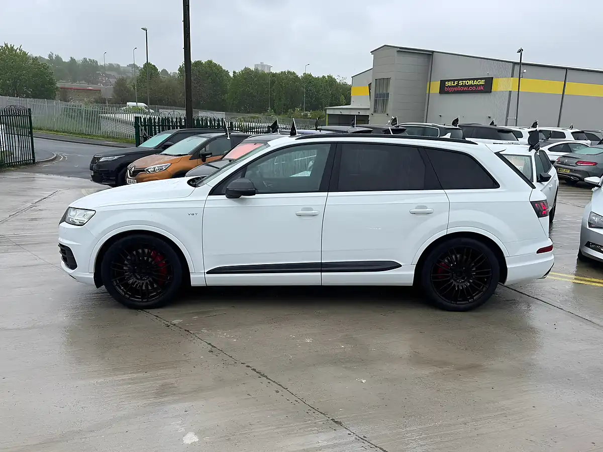 Used 2017 Audi SQ7 White - Interior and Exterior details 8