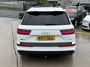 Used 2017 Audi SQ7 White - Interior and Exterior details 9