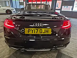 Used 2017 Audi Tt Black Edition Roadster Black - Interior and Exterior details 11