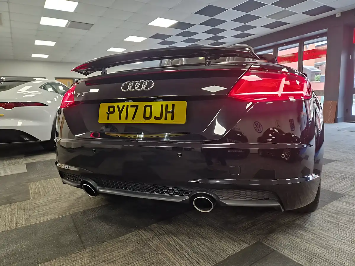 Used 2017 Audi Tt Black Edition Roadster Black - Interior and Exterior details 12