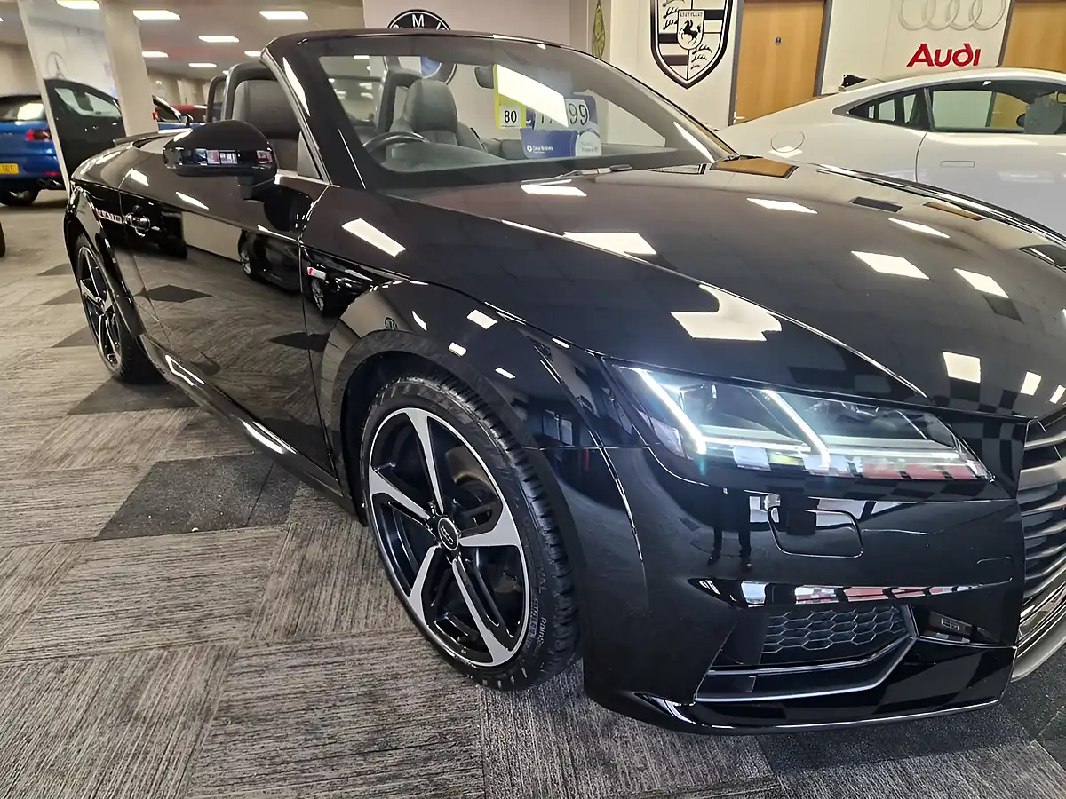 Used 2017 Audi Tt Black Edition Roadster Black - Interior and Exterior details 13
