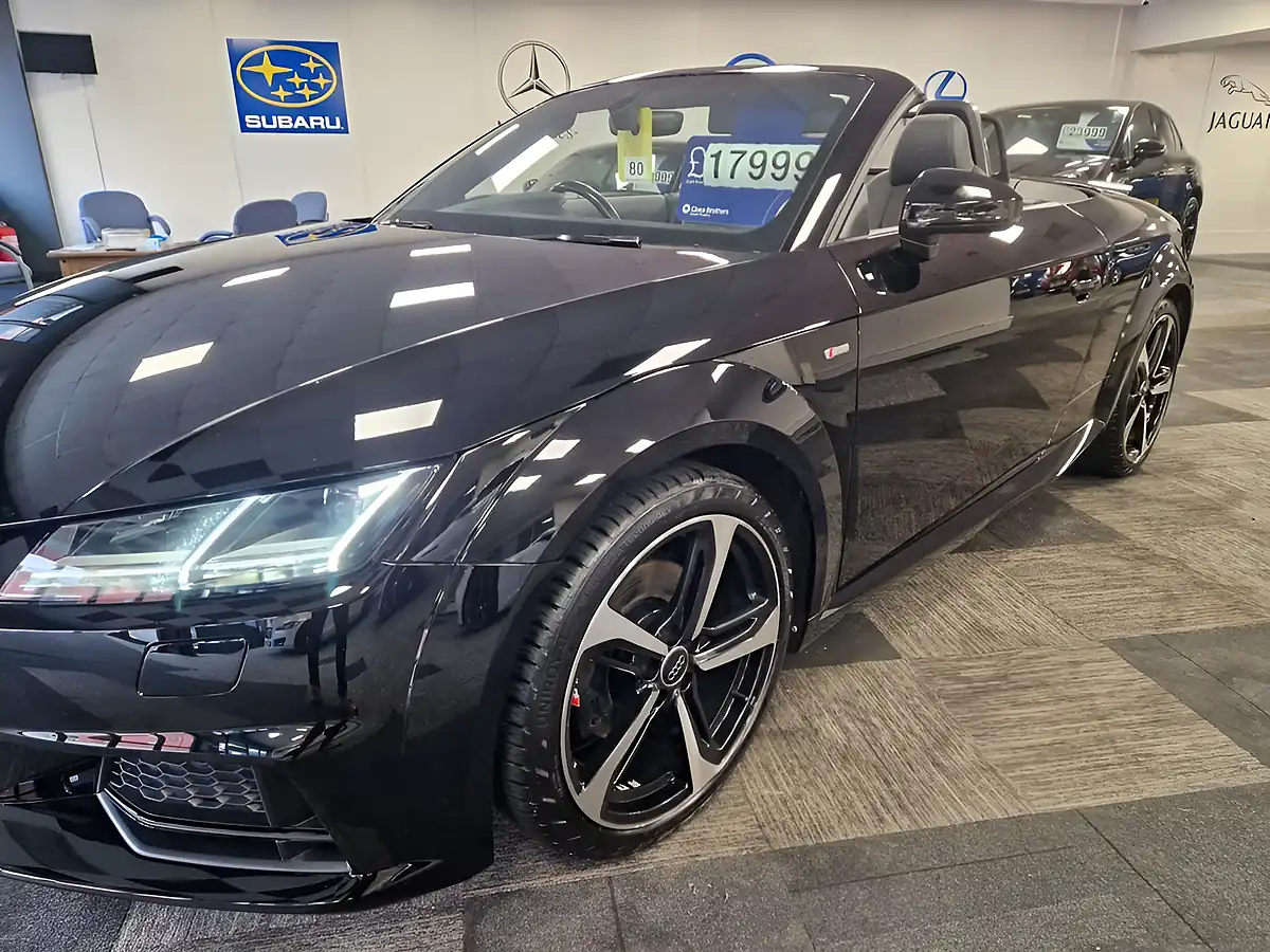 Used 2017 Audi Tt Black Edition Roadster Black - Interior and Exterior details 14