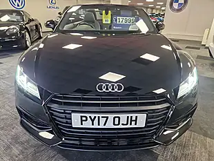 Used 2017 Audi Tt Black Edition Roadster Black - Interior and Exterior details 15