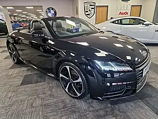 Used 2017 Audi Tt Black Edition Roadster Black - Interior and Exterior details 3