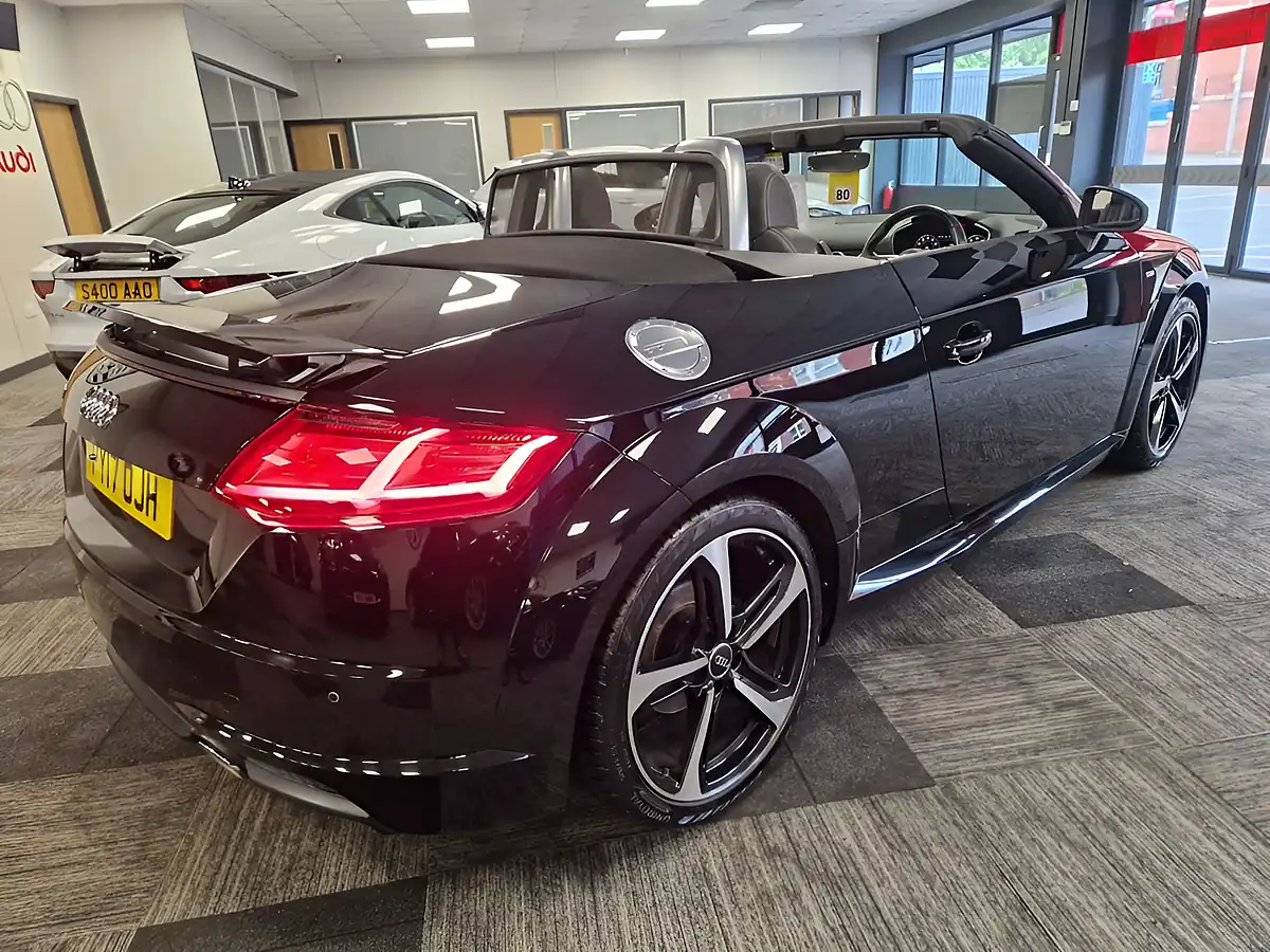 Used 2017 Audi Tt Black Edition Roadster Black - Interior and Exterior details 5