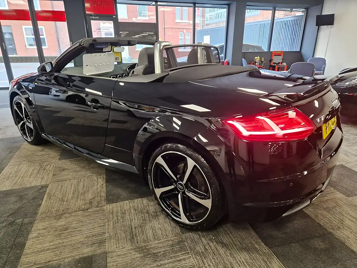 Used 2017 Audi Tt Black Edition Roadster Black - Interior and Exterior details 6