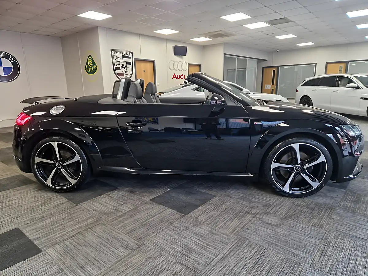 Used 2017 Audi Tt Black Edition Roadster Black - Interior and Exterior details 8