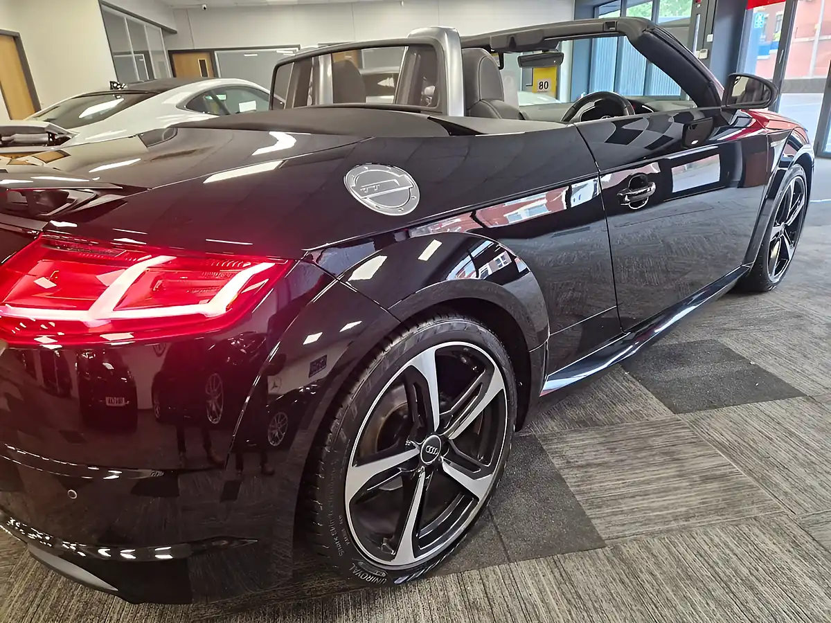 Used 2017 Audi Tt Black Edition Roadster Black - Interior and Exterior details 9