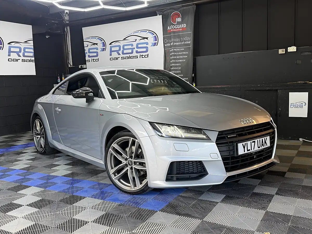 Used 2017 Audi Tt Black Edition Silver - Front View