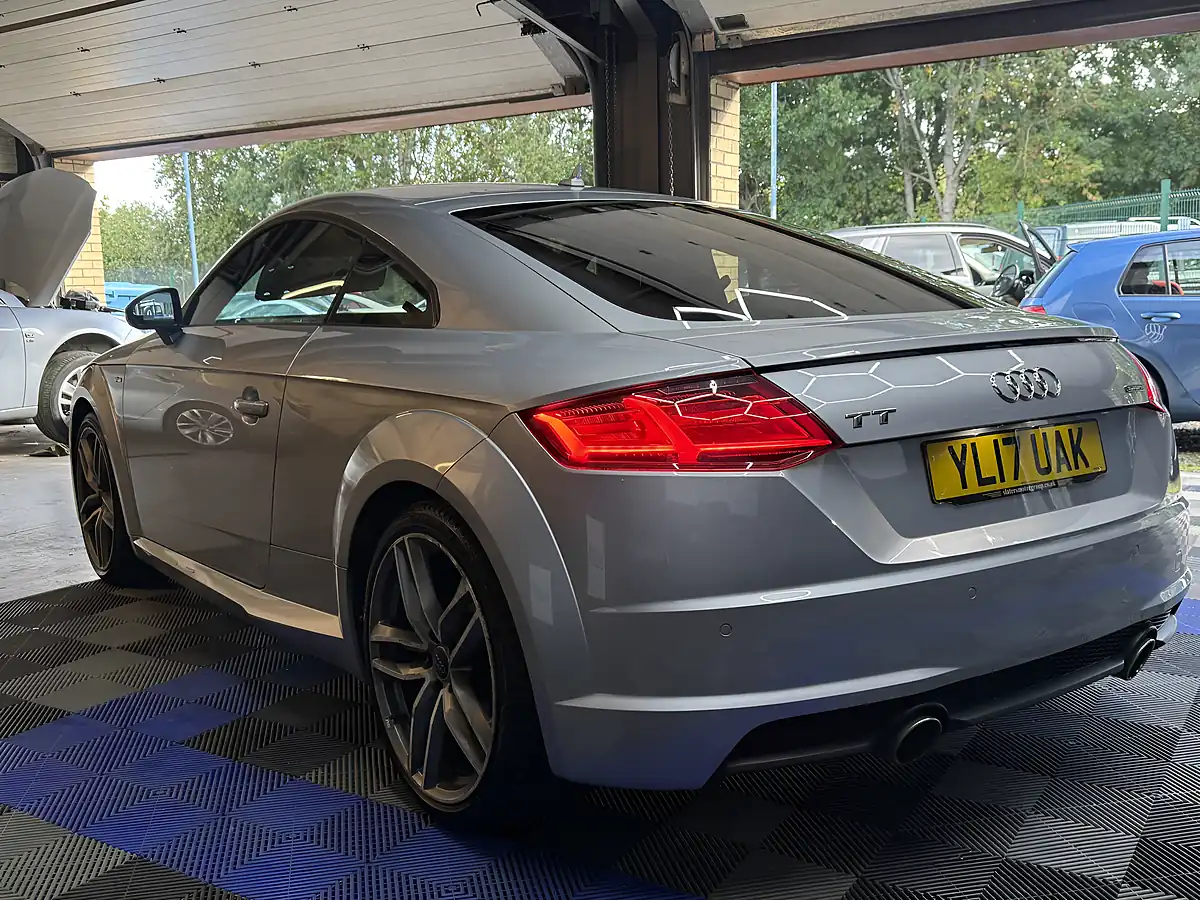 Used 2017 Audi Tt Black Edition Silver - Interior and Exterior details 9