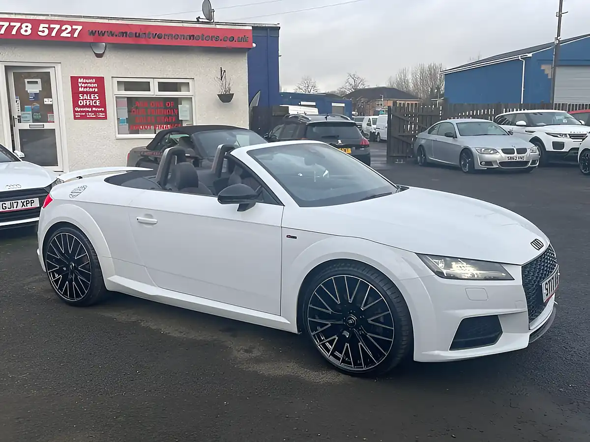 Used 2017 Audi Tt Black Edition White - Interior and Exterior details 10