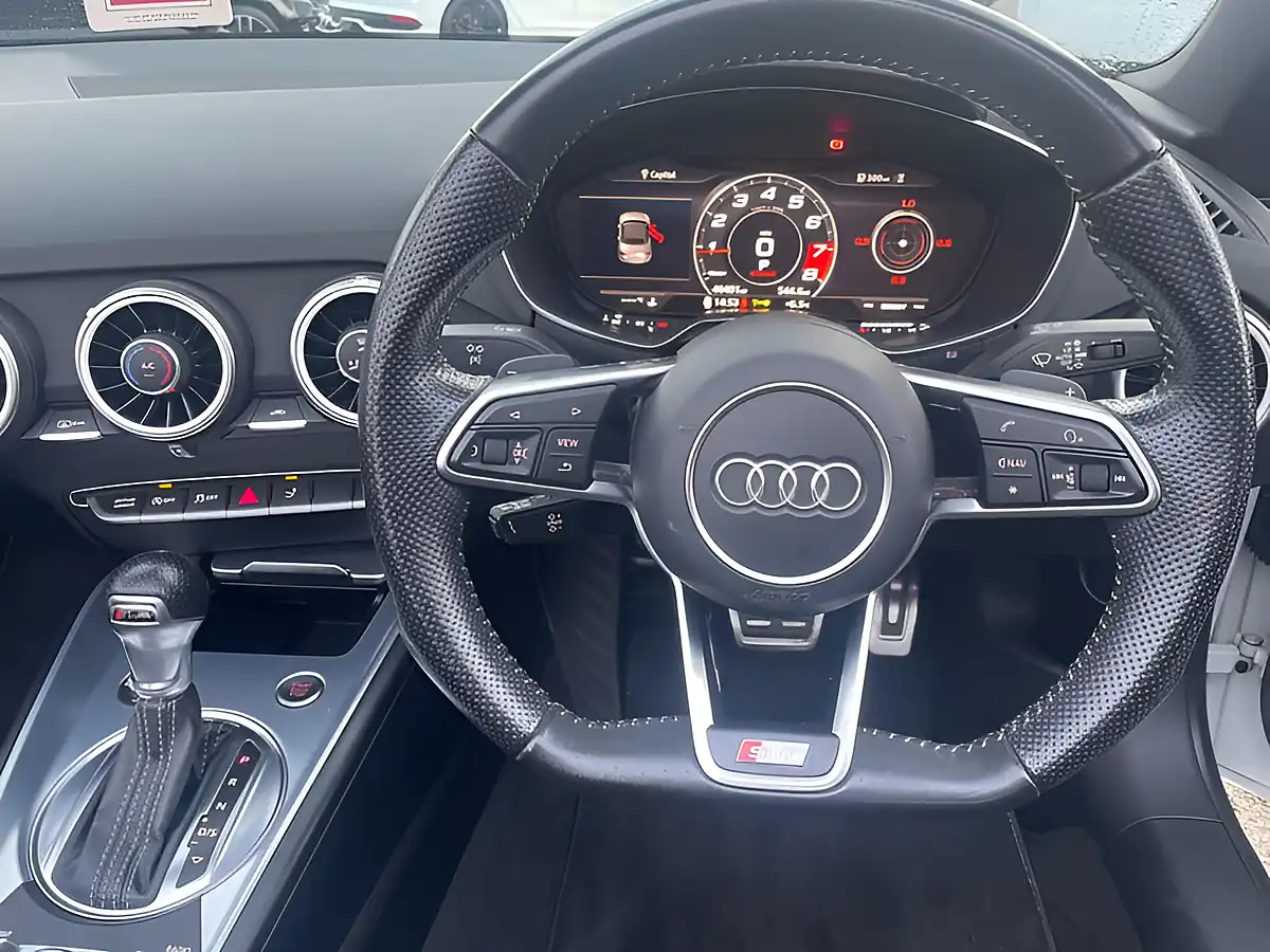 Used 2017 Audi Tt Black Edition White - Interior and Exterior details 14