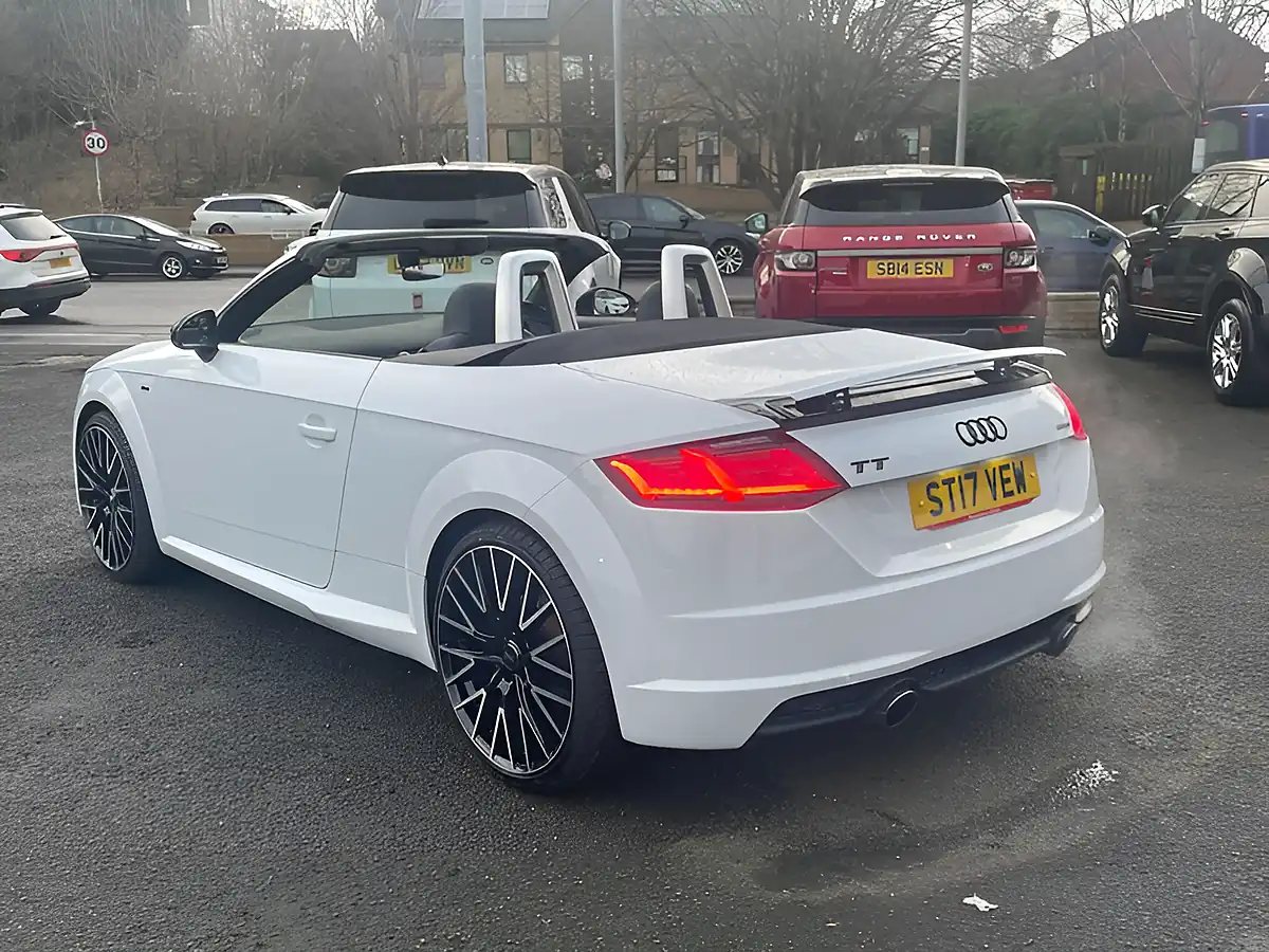 Used 2017 Audi Tt Black Edition White - Interior and Exterior details 6