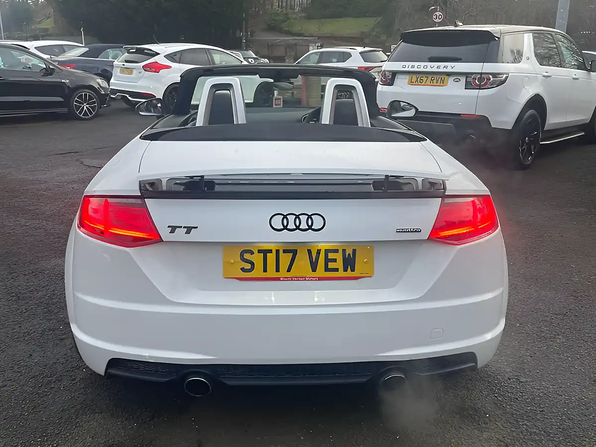 Used 2017 Audi Tt Black Edition White - Interior and Exterior details 7