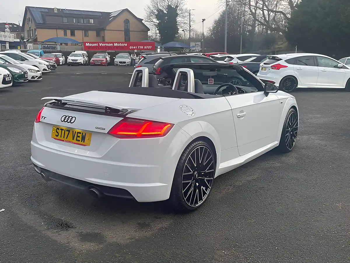 Used 2017 Audi Tt Black Edition White - Interior and Exterior details 8