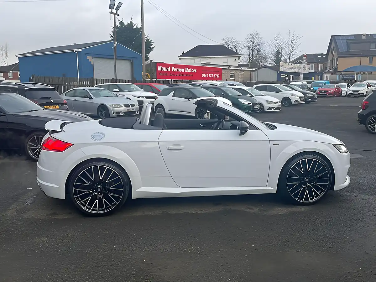 Used 2017 Audi Tt Black Edition White - Interior and Exterior details 9