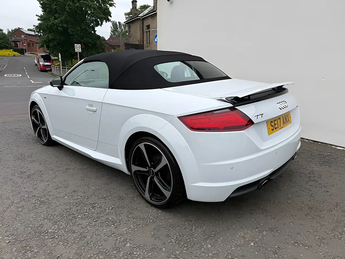 Used 2017 Audi Tt Black Edition White - Interior and Exterior details 3