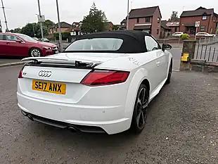 Used 2017 Audi Tt Black Edition White - Interior and Exterior details 5