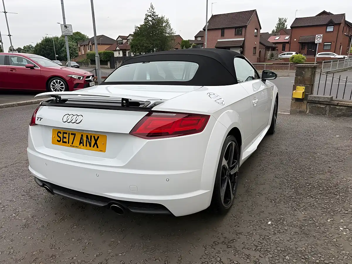 Used 2017 Audi Tt Black Edition White - Interior and Exterior details 5