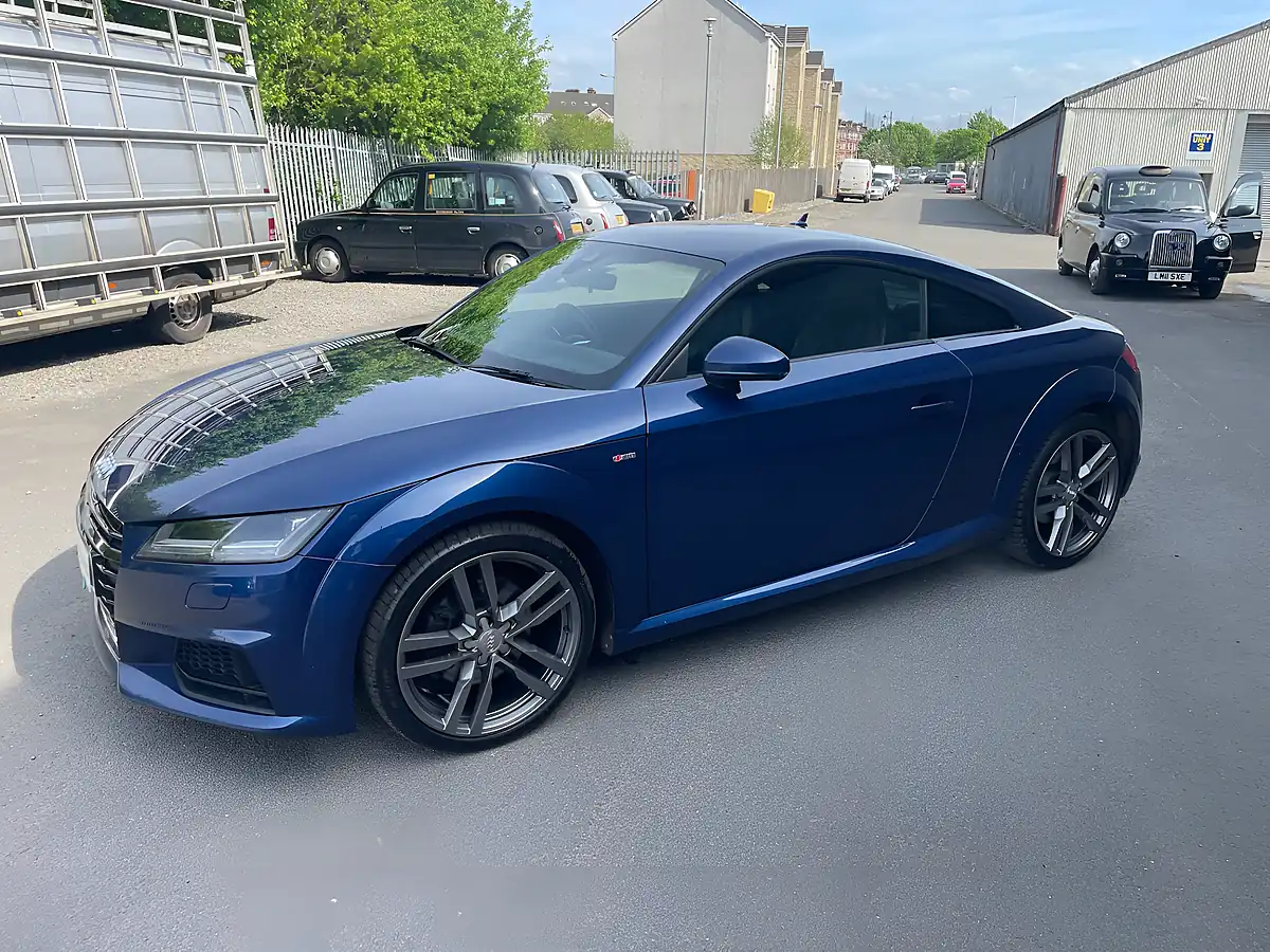 Used 2017 Audi Tt S Line Blue - Interior and Exterior details 3