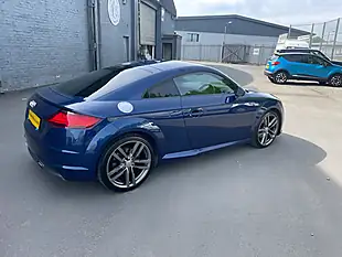 Used 2017 Audi Tt S Line Blue - Interior and Exterior details 4