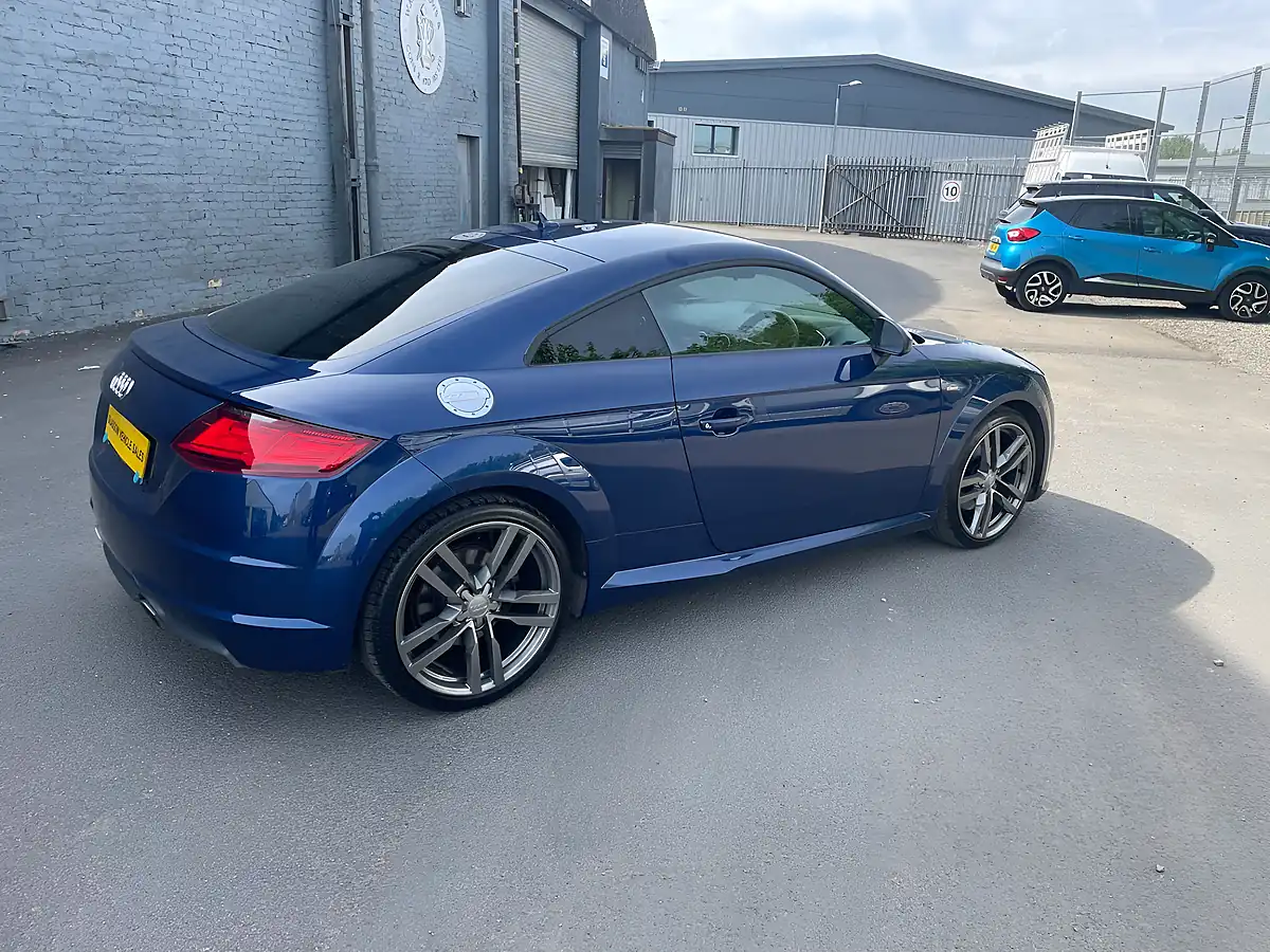 Used 2017 Audi Tt S Line Blue - Interior and Exterior details 4