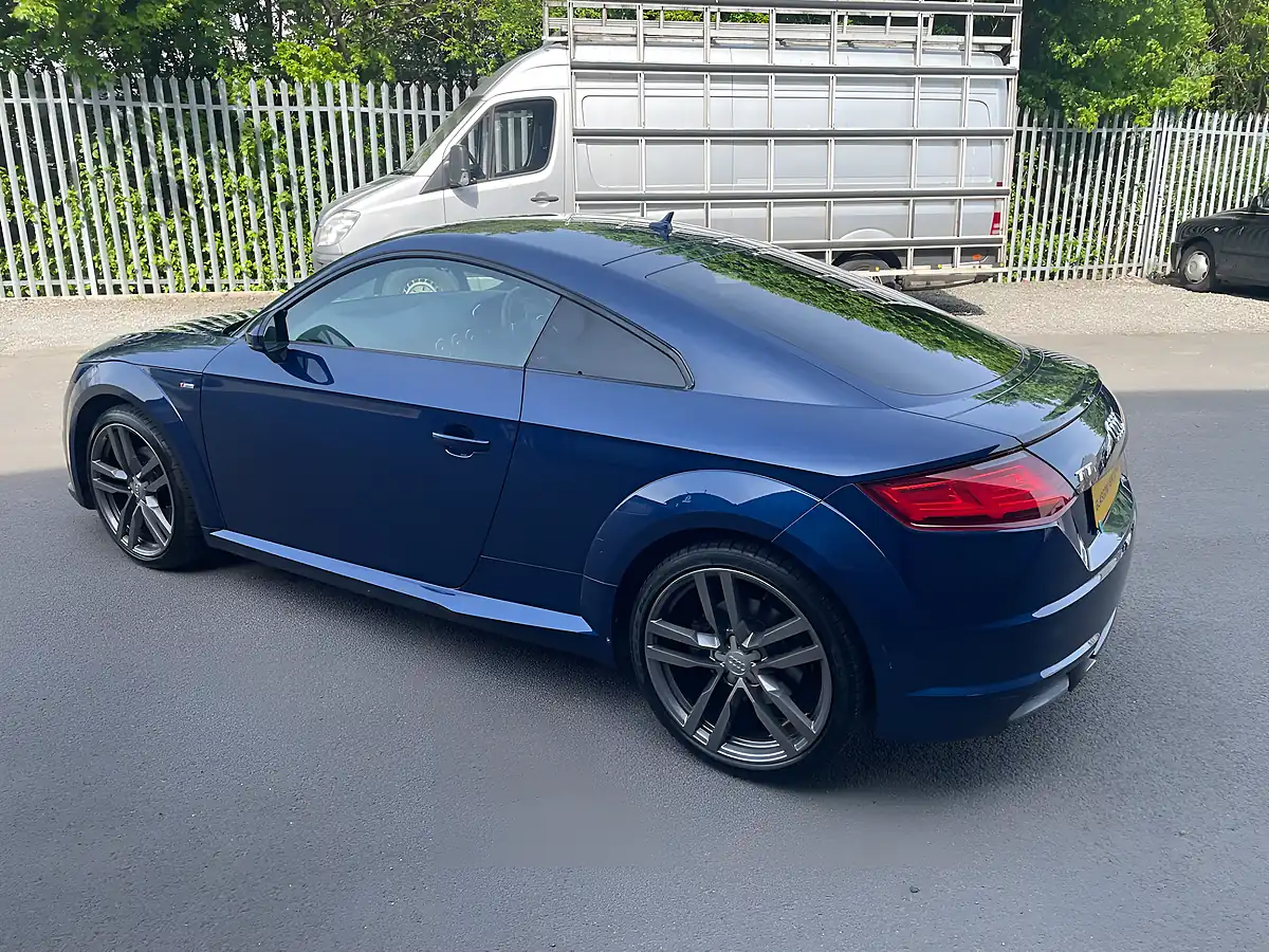 Used 2017 Audi Tt S Line Blue - Interior and Exterior details 6