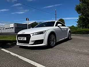 Used 2017 Audi Tt Sport White - Interior and Exterior details 11