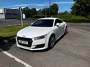 Used 2017 Audi Tt Sport White - Interior and Exterior details 12