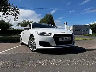 Used 2017 Audi Tt Sport White - Interior and Exterior details 6