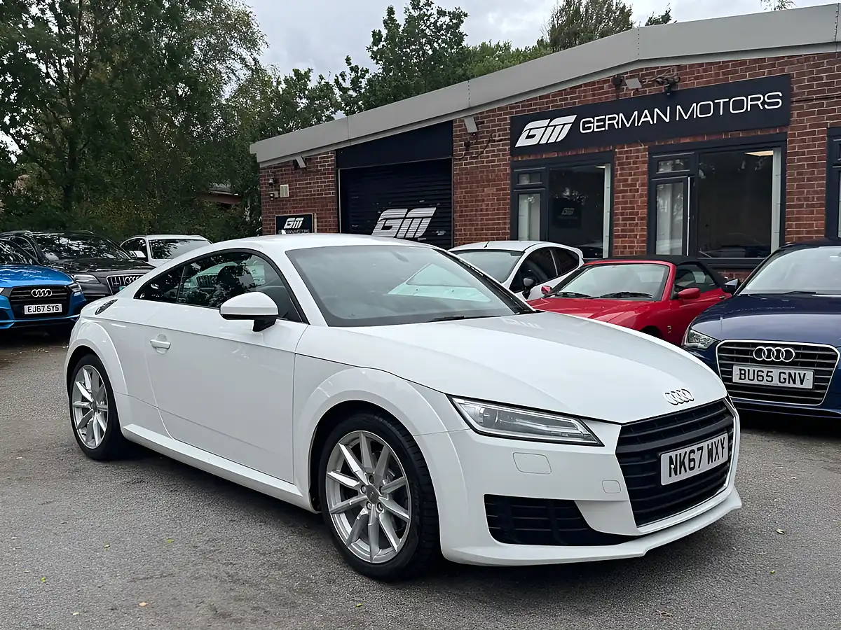 Used 2017 Audi Tt Sport White - Front View