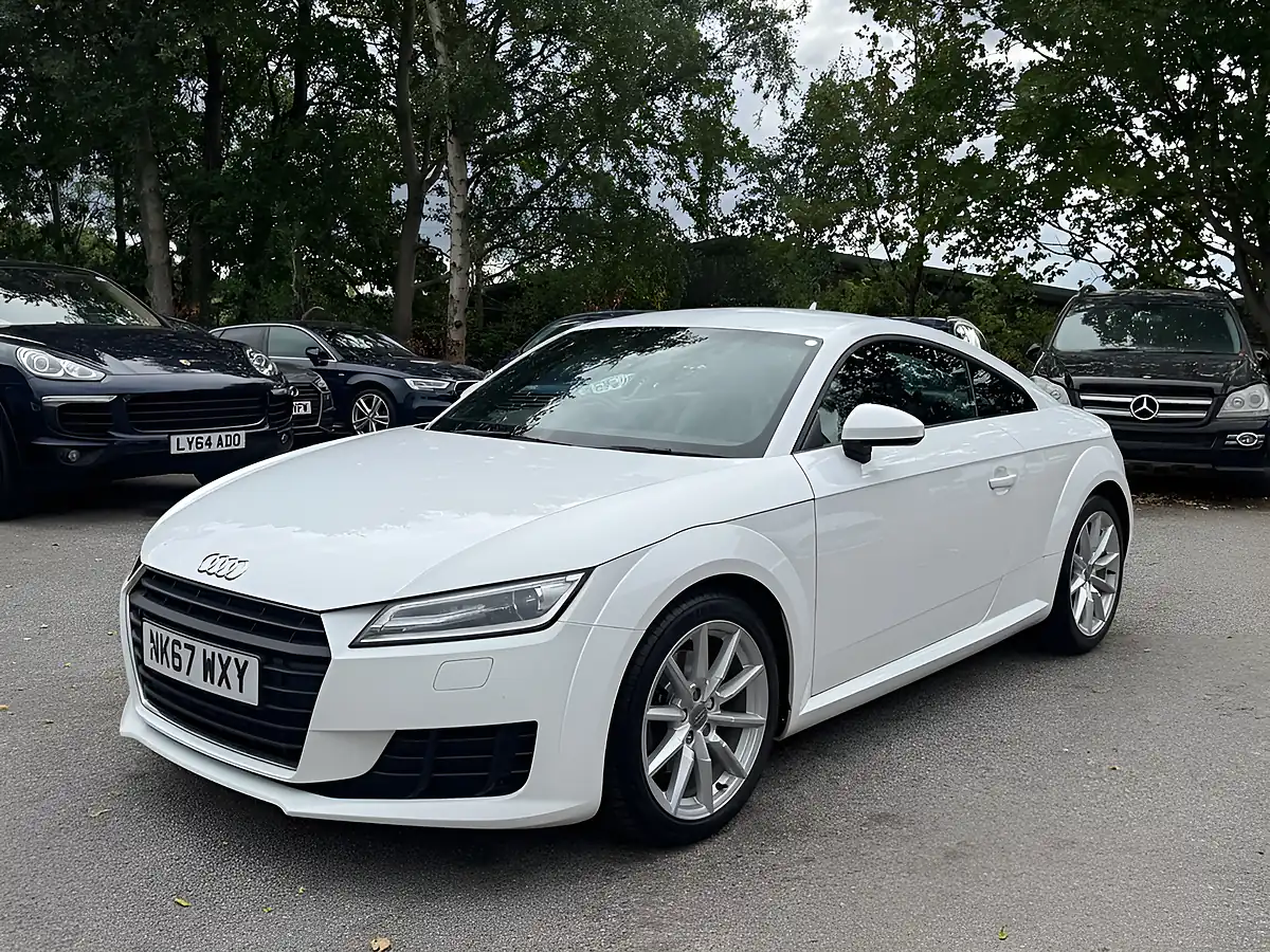 Used 2017 Audi Tt Sport White - Interior and Exterior details 2