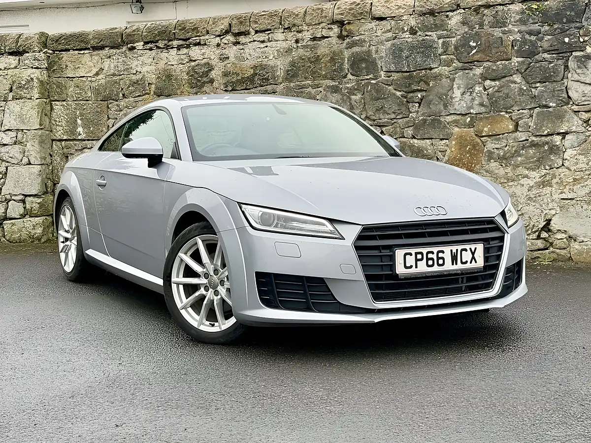 Used 2017 Audi Tt Ultra Sport Silver - Front View
