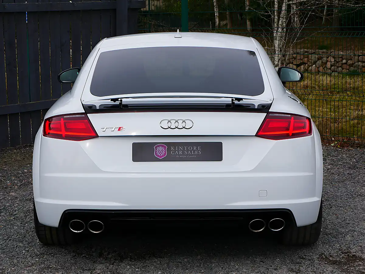 Used 2017 Audi Tts Black Edition Glacier White - Interior and Exterior details 10