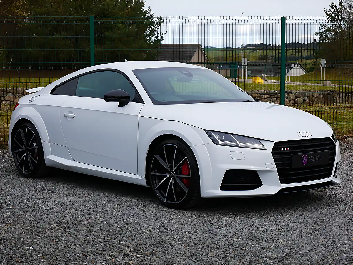 Used 2017 Audi Tts Black Edition Glacier White - Interior and Exterior details 2