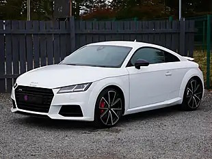 Used 2017 Audi Tts Black Edition Glacier White - Interior and Exterior details 4