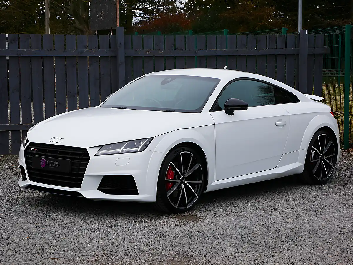 Used 2017 Audi Tts Black Edition Glacier White - Interior and Exterior details 4