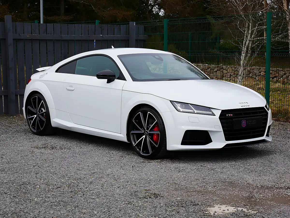 Used 2017 Audi Tts Black Edition Glacier White - Interior and Exterior details 6
