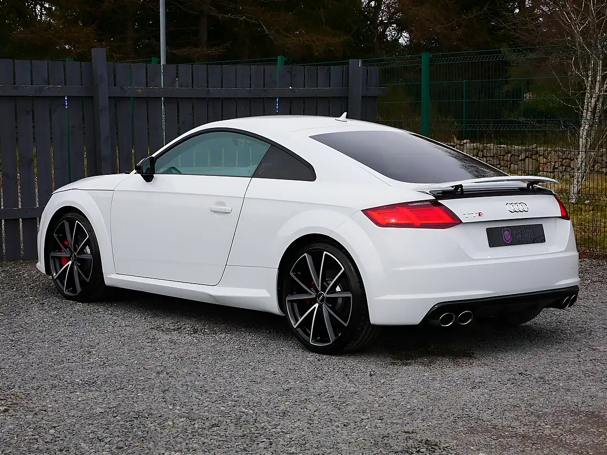 Used 2017 Audi Tts Black Edition Glacier White - Interior and Exterior details 8