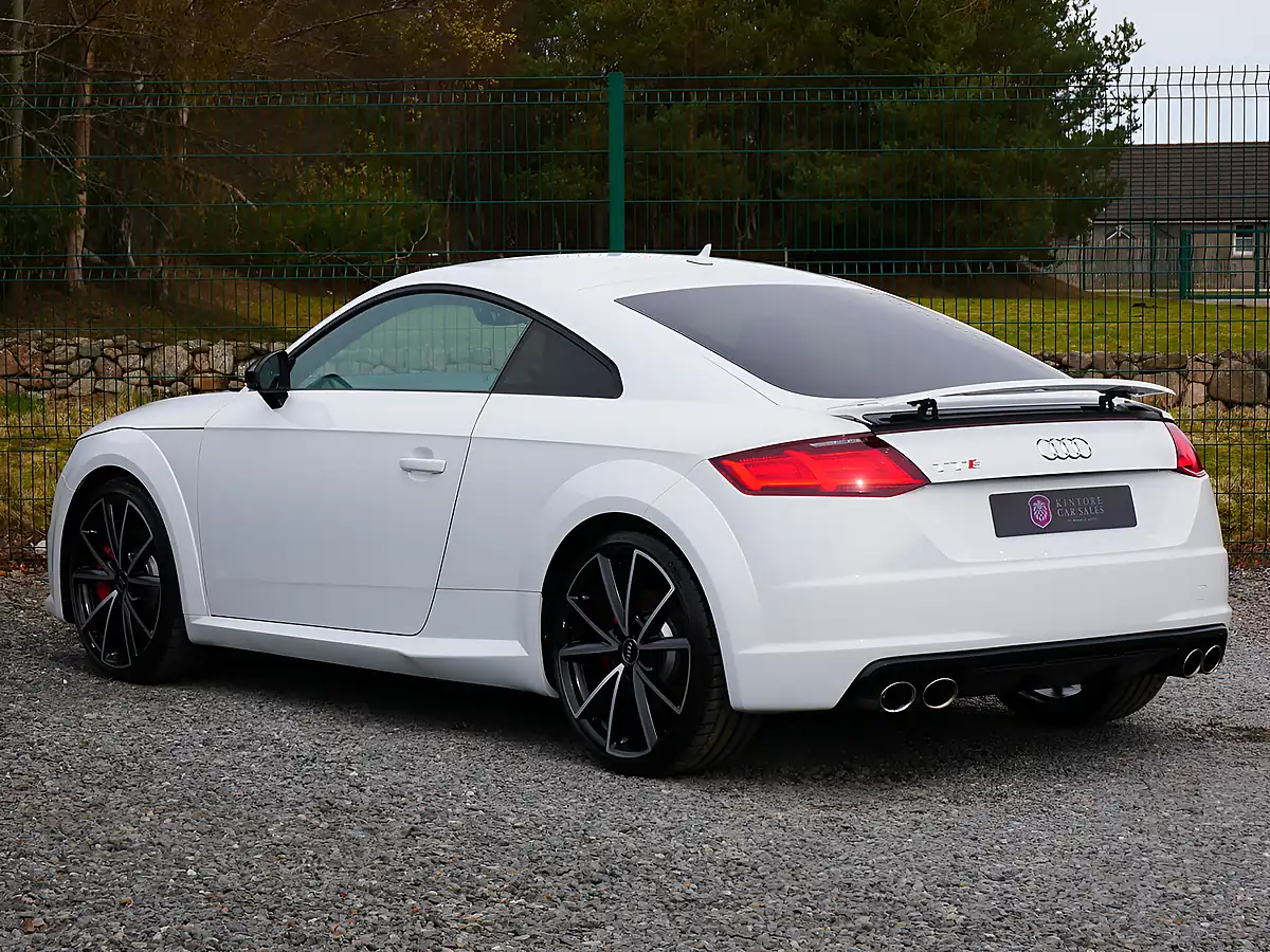 Used 2017 Audi Tts Black Edition Glacier White - Interior and Exterior details 9