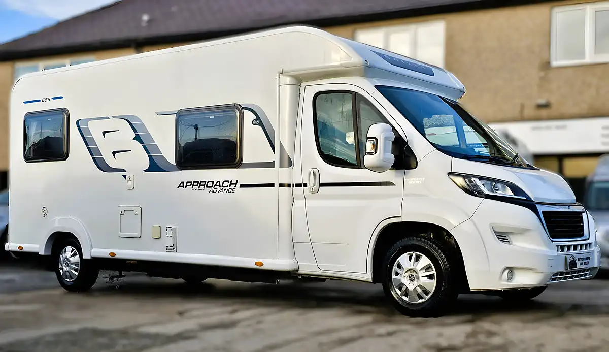 Used 2017 Bailey Approach Advance 665 White - Front View