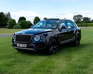 Used 2017 Bentley Bentayga Black - Interior and Exterior details 2