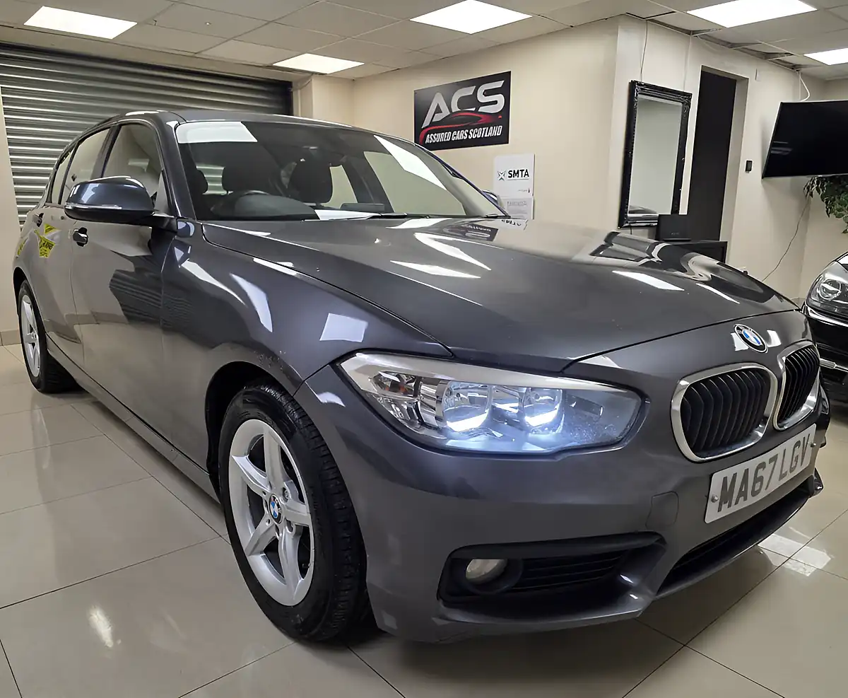 Used 2017 BMW 1 Series Ed Plus Grey - Front View